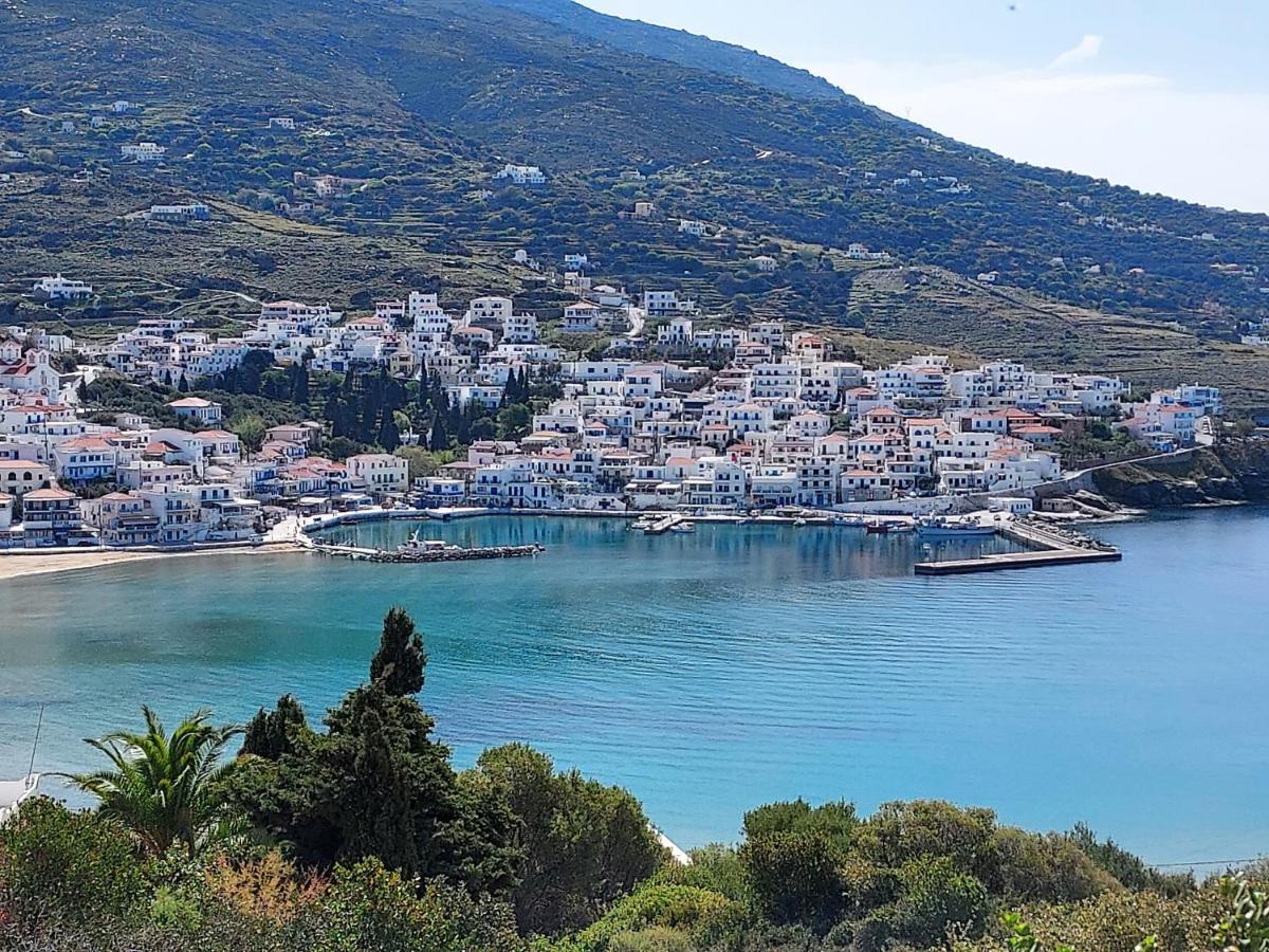 Villa Arni Andros - Βίλα Αρνη Mpatsi Buitenkant foto