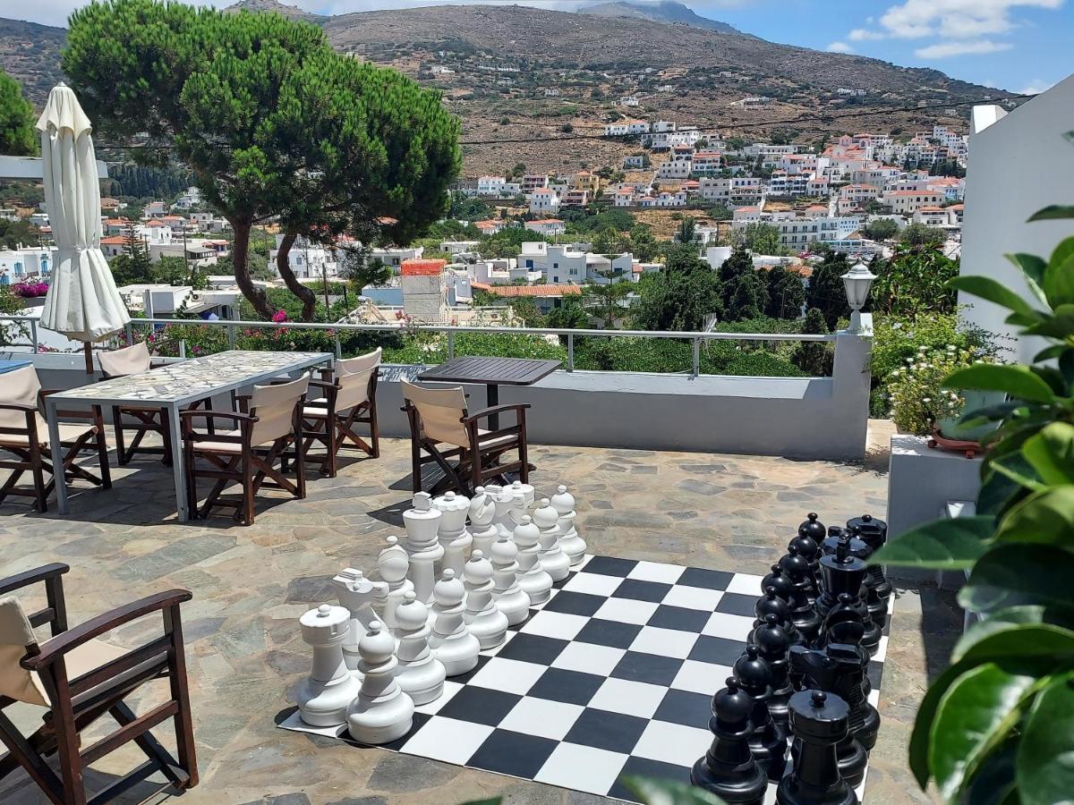 Villa Arni Andros - Βίλα Αρνη Mpatsi Buitenkant foto